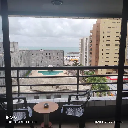Apartamento Meireles 6, Mansa Vista Al Mar, Perto De Fortaleza (Ceara)