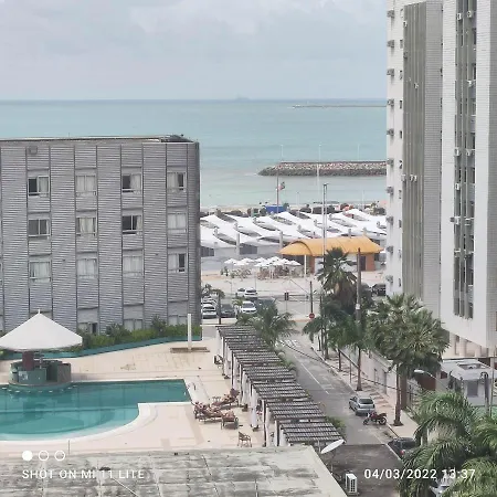 Apartamento Meireles 6, Mansa Vista Al Mar, Perto De Fortaleza (Ceara)